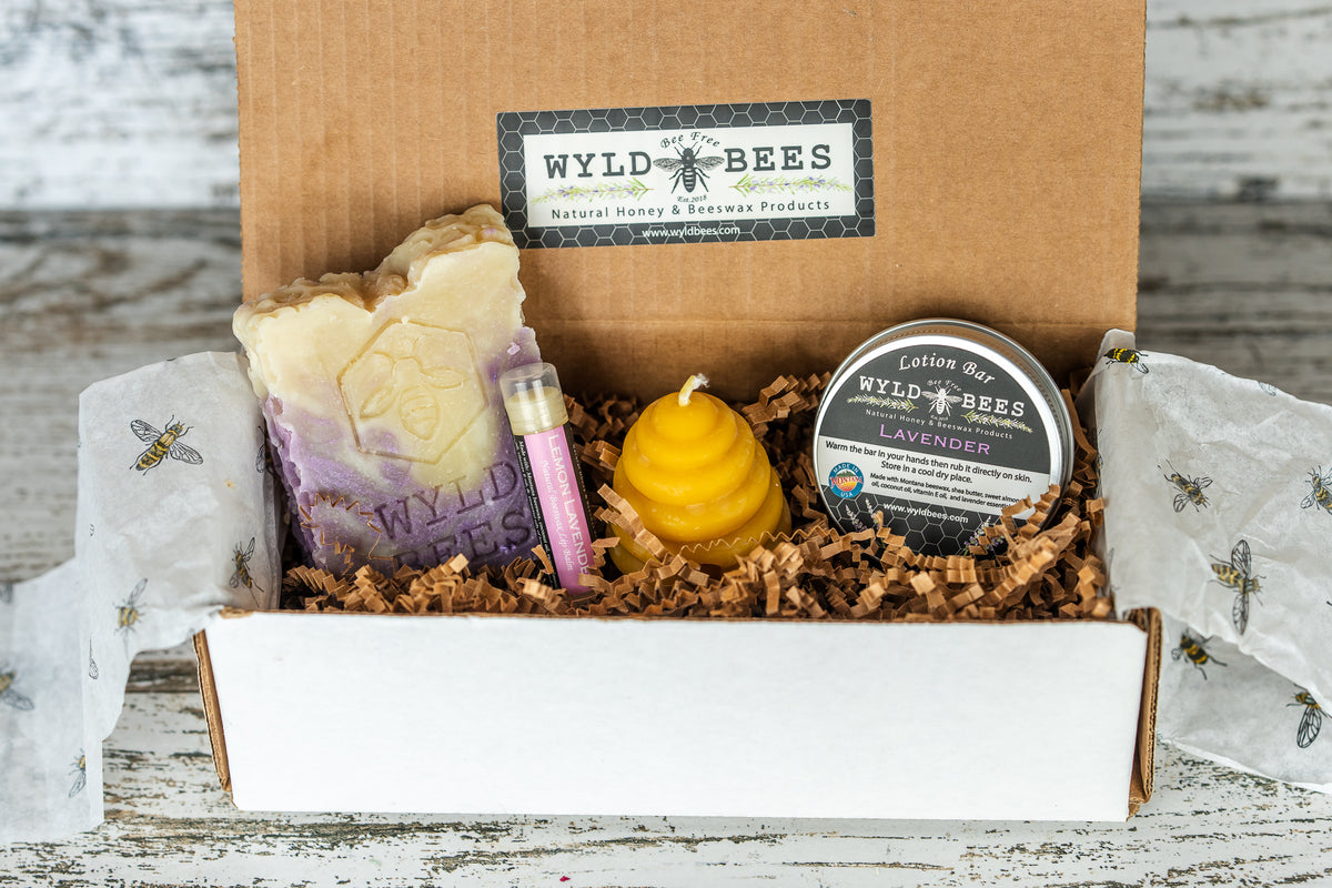 Lavender Candle Gift Box – WYLD BEES