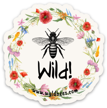 Wildebees Sticker Bee Wild Sticker – WYLD BEES