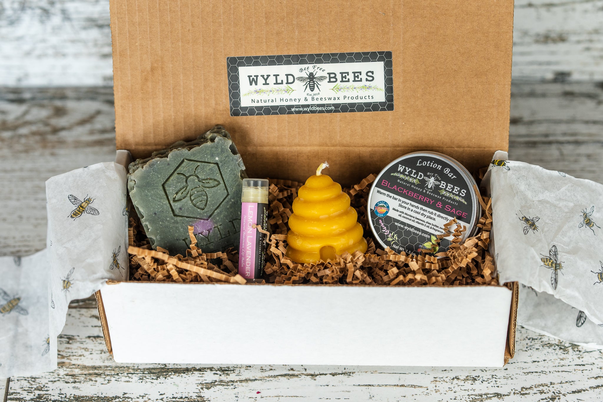 Blackberry and Sage Candle Gift Box